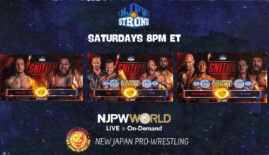 NJPW Strong Saturday Tonight 8pmEt 7.9.22