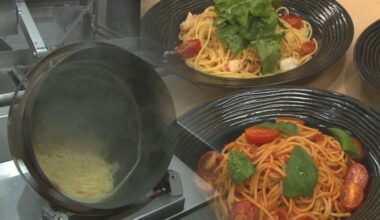 Automatically cooked spaghetti restaurant opens in Tokyo