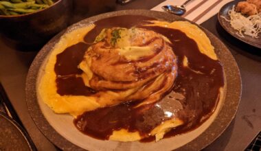 Omurice from Ichikatsu, Glen Waverley, Melbourne Australia