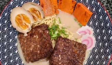 Made my first Vegetarian Ramen!