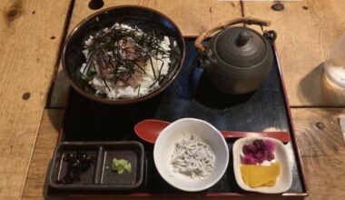 Horse mackerel bowl