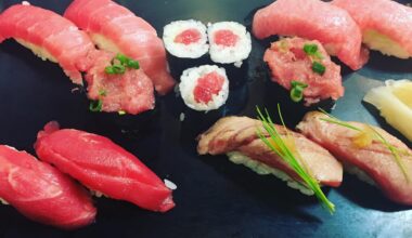 Tuna Set - Sushi Zanmai, Kawasaki Japan