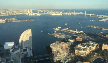 Yokohama Bay, from Landmark Tower