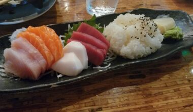 Sashimi for lunch