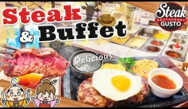 All you can eat buffet restaurant, Steak Gusto! Tokyo Japan