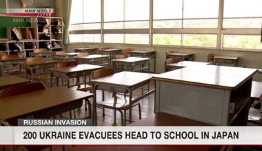 Survey: 200 evacuees from Ukraine seek education in Japan