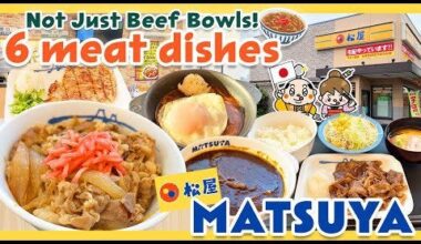 Matsuya, Gyudon (Japanese Beef Bowl) Restaurant!