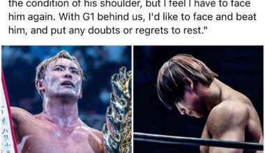 Okada talks Kota Ibushi.