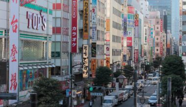 A street in Tokyo, Japan - OC