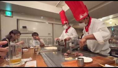 Amazing $27 Teppanyaki Dinner in Japan