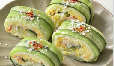 Cucumber Roll Sushi