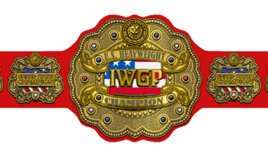 What do you think of this IWGP US Heavyweight Championship design?