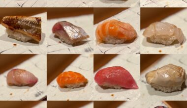 The 15 pc Omakase I had at Sushi Yasuda in NYC