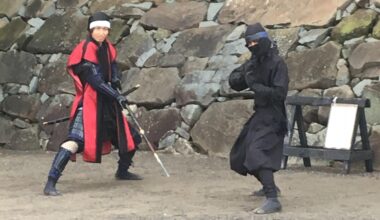 Ninjas at Matsumoto Castle