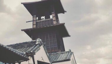 Cloudy afternoon in Kawagoe- May 2018