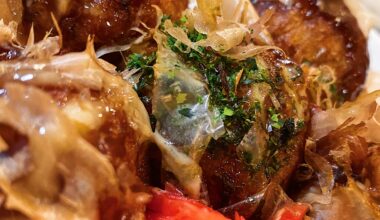 I get takoyaki every time I see it on a menu!!