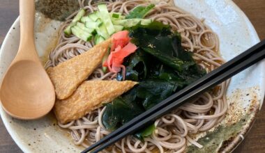 Refreshing cold Soba at Konomi, HD, GER