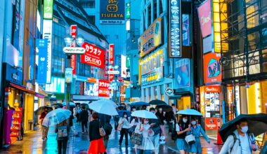 Rainy days in Shibuya