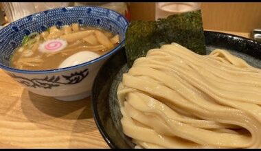 Female owned tsukemen shop “Hama Momiji” in Yokohama