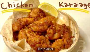 Chicken karaage: Japan style fried chicken