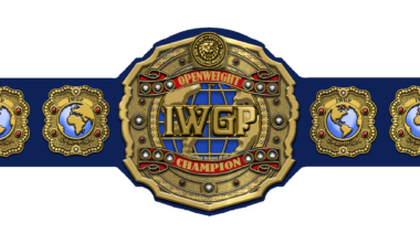 my title design of the rebrand IWGP Openweight Championship belt. What do you think?