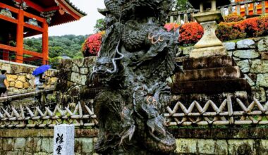 Blue Dragon of Kiyomizu-dera