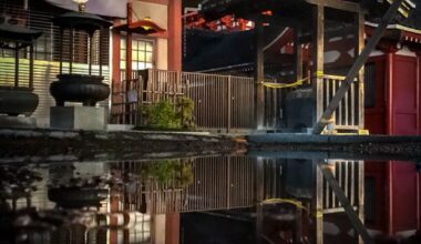 Asakusa Shrine at Night