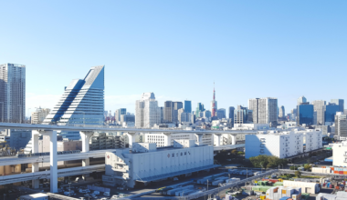 レインボーブリッジから光景 (View from Rainbow Brigde)