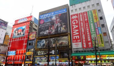 Akihabara 10 years ago on a cloudy day