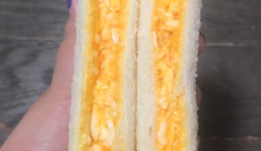 tried making tamago sando hahaha idk when it will look as pretty as the ones from the konbini