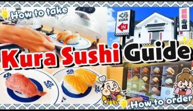 Kura Sushi Guide! Conveyor belt Sushi Restaurant / Tokyo Japan