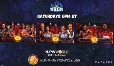 NJPW Strong Saturday tonight 8pm et 7.23.22