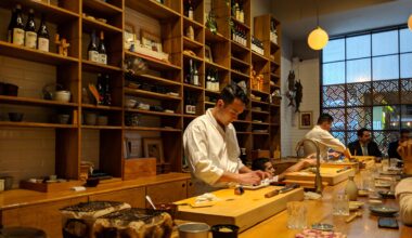 Juni-ko. Beautiful 12 seat omakase bar. Guadalajara, Mexico.