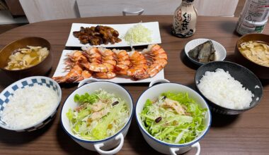 A Japanese OL's dinner