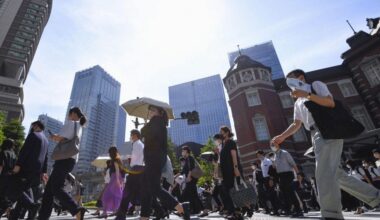 Tokyo registers 36.4 C, highest for June in records back to 1875