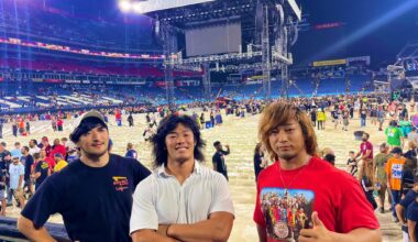 It looks like the whole Young Lion group (except Tsuji who is in the UK) went to Summerslam!