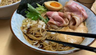 Shoyu niboshi ramen at Yoshikawa (Japan)