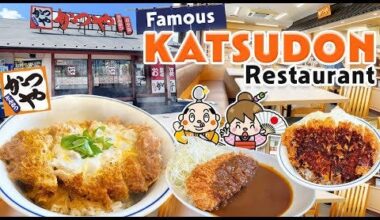 Japanese popular Katsudon Restaurant, Katsuya!