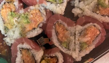 A Valentine roll 😍🍣