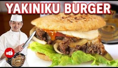 This Japanese BURGER is so EASY to Make | YAKINIKU BEEF RICE BURGER