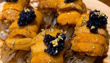 delicious sea urchin