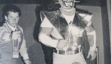 The REAL Forbidden Door (A pic of Vince McMahon and Jushin Thunder Liger) Wrestling Summit 1990 (AJPW/WWF/NJPW)