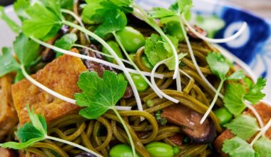 Cooling off with this Soba Salad