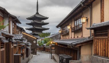 Early morning in Kyoto, Japan