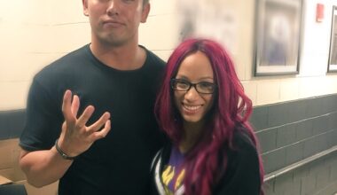 Okada with a fan