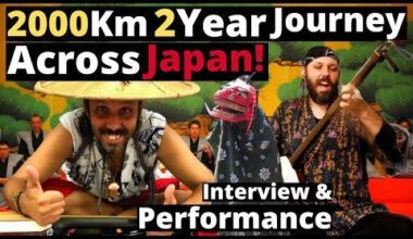 2000 Km, 2 year Journey Across Japan! Interview with Musician & Performer Ethnopunk @ETHNOPUNK