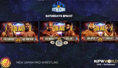 New NJPW Strong Saturday tonight 8pmE