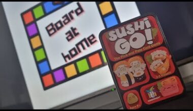 Board At Home Plays: Sushi Go!!
