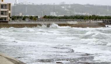 Typhoon Hinnamnor brings storms to Okinawa