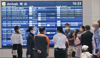 Japan to increase COVID entry cap on arrivals to 50,000 from Sept. 7